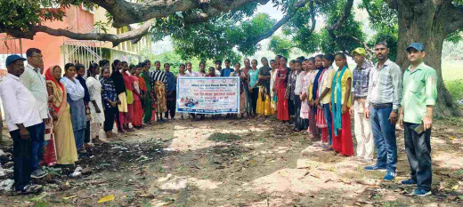 100 दिन जागरूकता अभियान के तहत सखी वार्ता का आयोजन